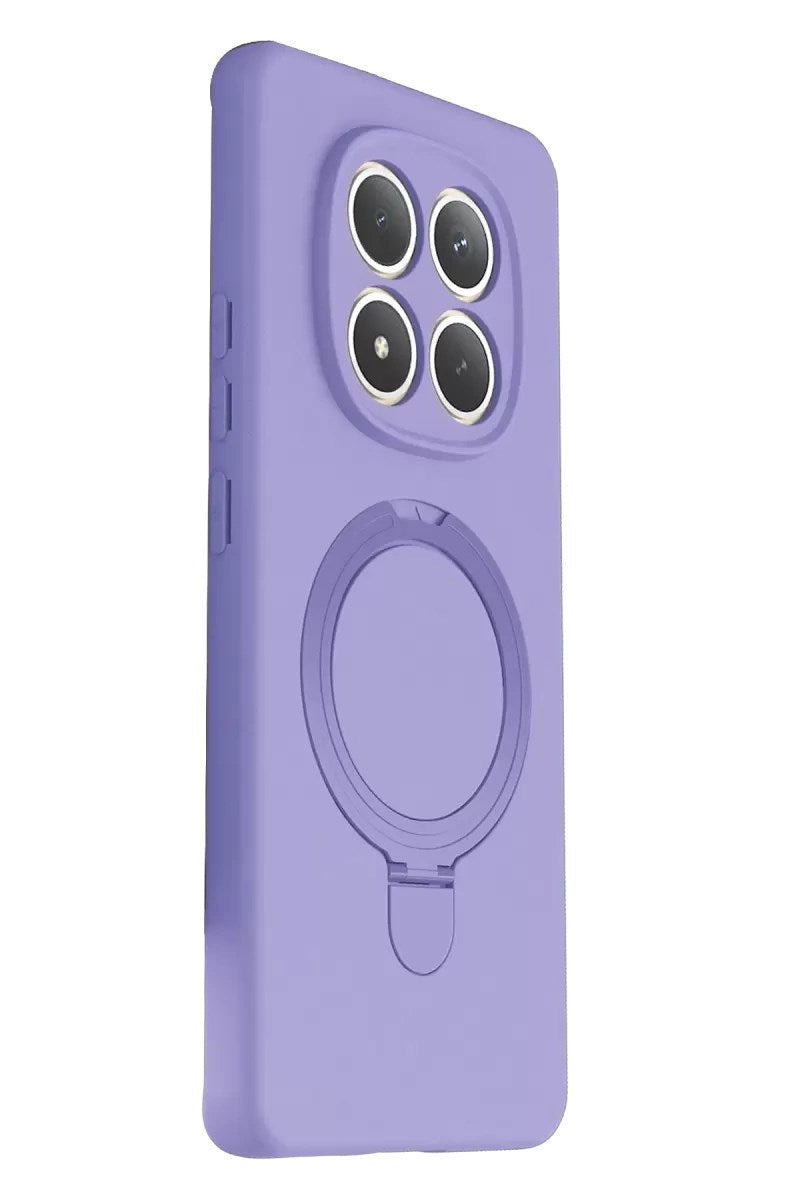 Mey İthalat® Redmi Note 15 Pro 4G Regal Magsafe Standlı Kapak - Lila