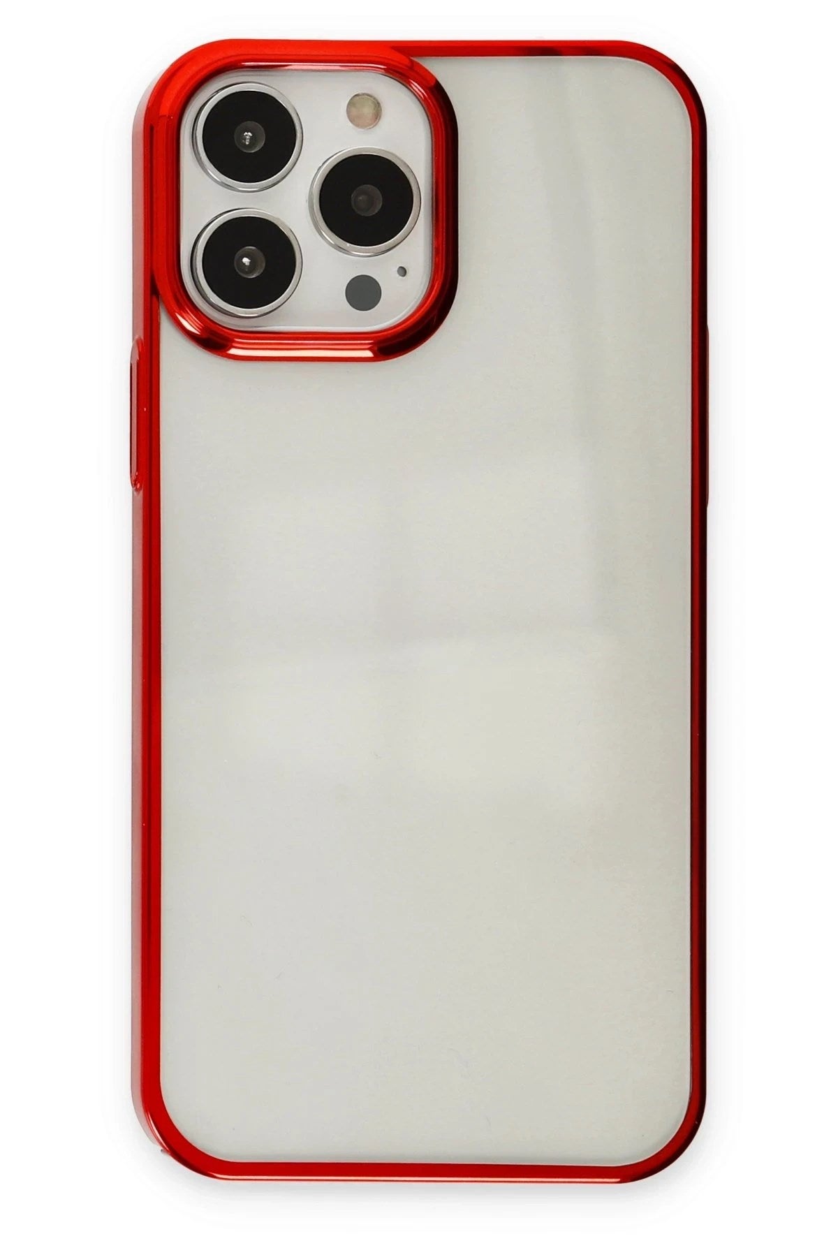 Mey İthalat® iPhone 14 Pro Kılıf Element Silikon - Kırmızı