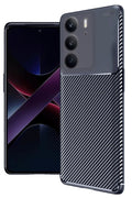 Mey İthalat® Realme C75 4G Auto Focus Karbon Kapak - Lacivert