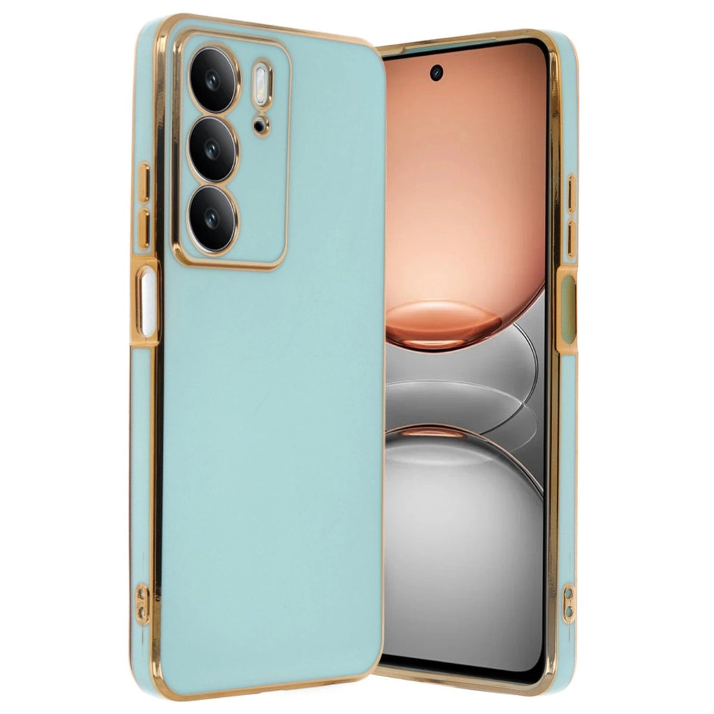Mey İthalat® Realme C75 4G Kılıf Volet Silikon - Açık Yeşil