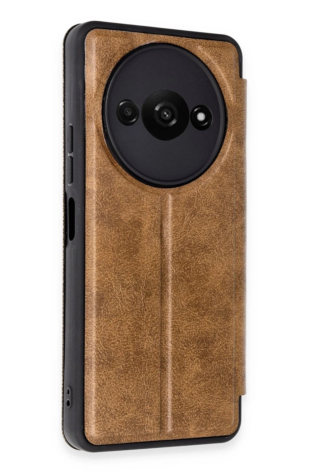 Mey İthalat® Redmi A3 4G Kılıf Flip Cover - Taba