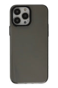 Mey İthalat® iPhone 13 Pro Max Kılıf Anka PC Sert Metal Kapak - Siyah