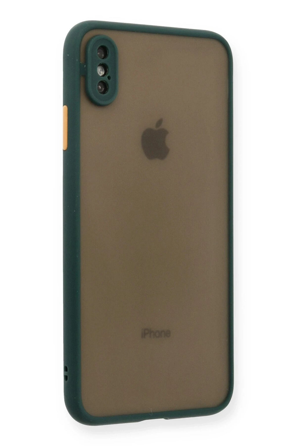 Mey İthalat® iPhone XS Max Kılıf Montreal Silikon Kapak - Yeşil