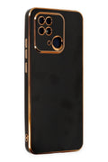 Mey İthalat® Redmi 10C Kılıf Volet Silikon - Siyah