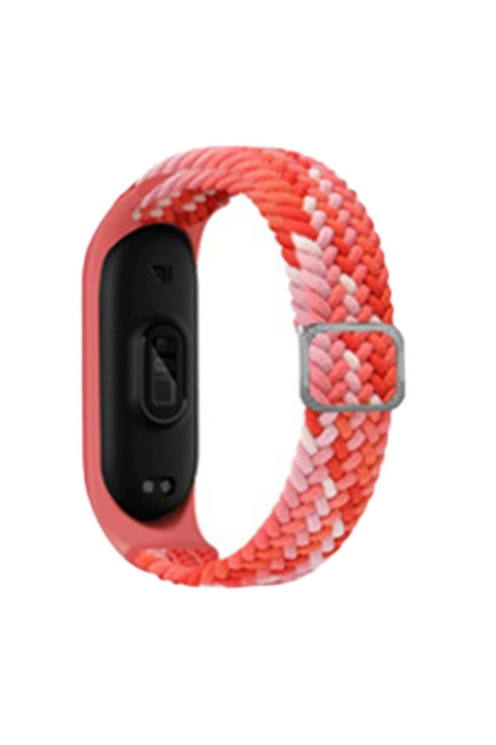 Mey İthalat® Mi Band 7 Star Kordon - Pembe-Kırmızı