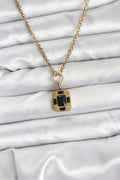 Mey İthalat® 316L Çelik Zincir Gold Renk Vintage Model Kadın Kolye