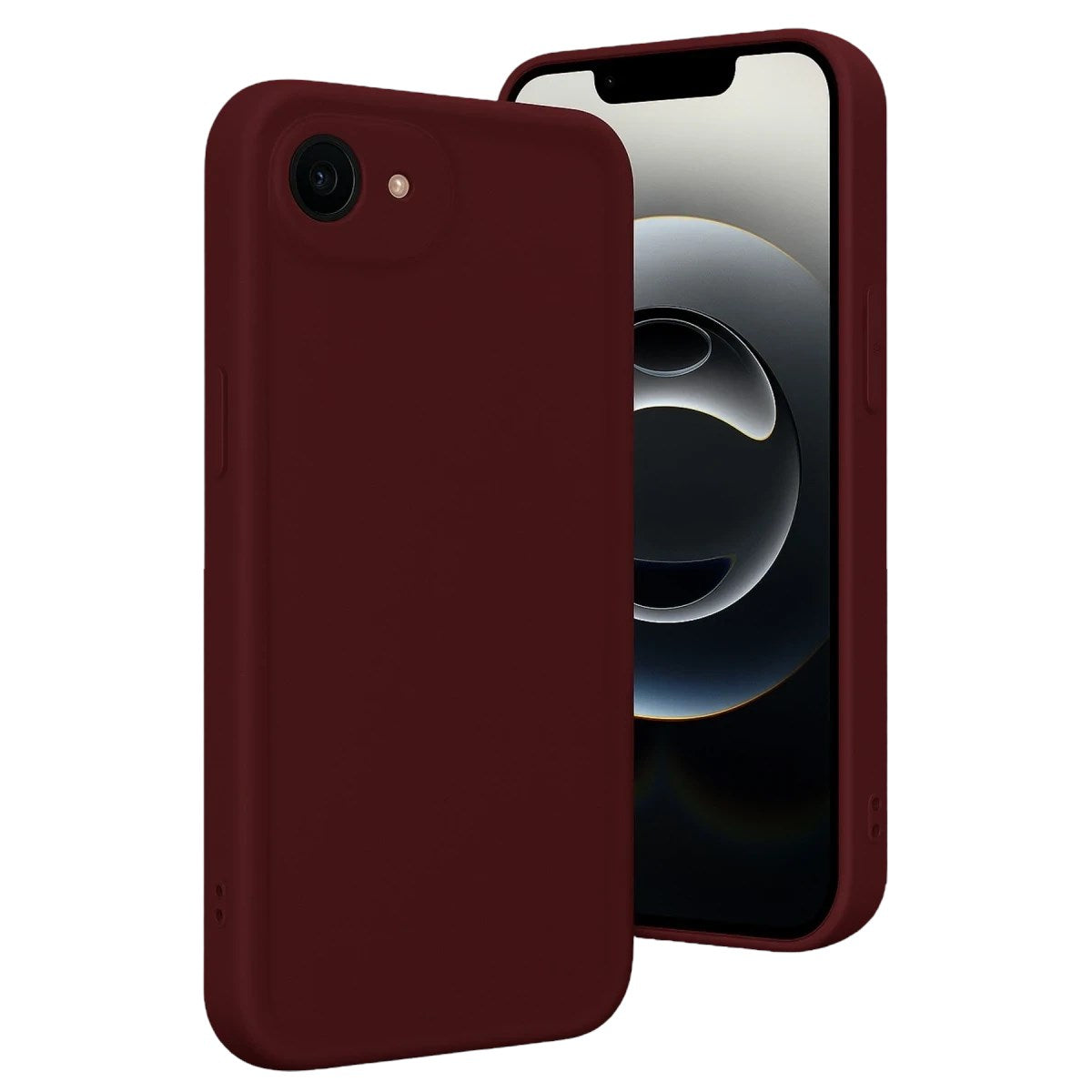 Mey İthalat® iPhone 16E Kılıf Viera Silikon - Bordo