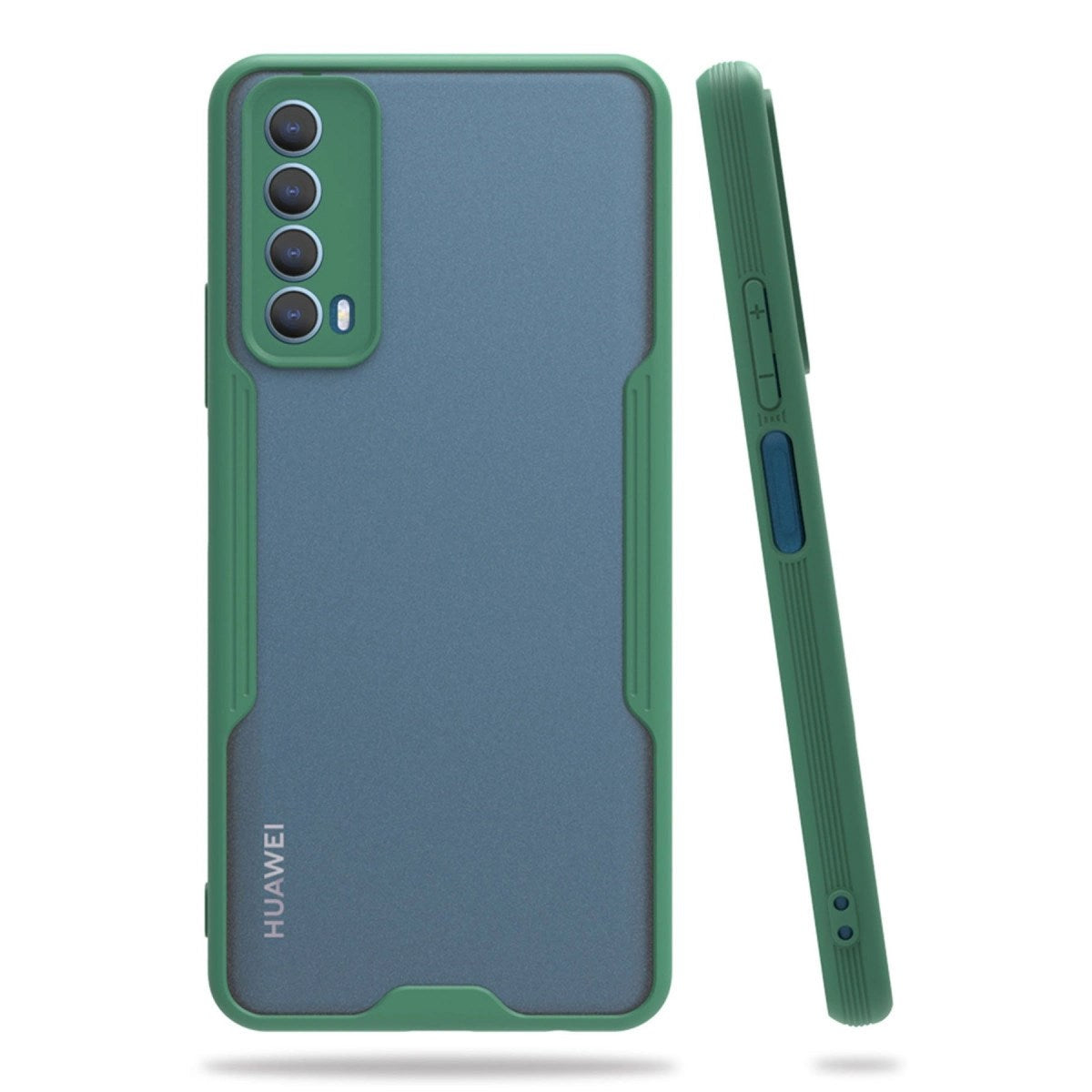 Mey İthalat® Huawei P Smart 2021 Kılıf Platin Silikon - Yeşil