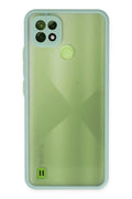 Mey İthalat® Realme C21 Kılıf Montreal Silikon Kapak - Turkuaz