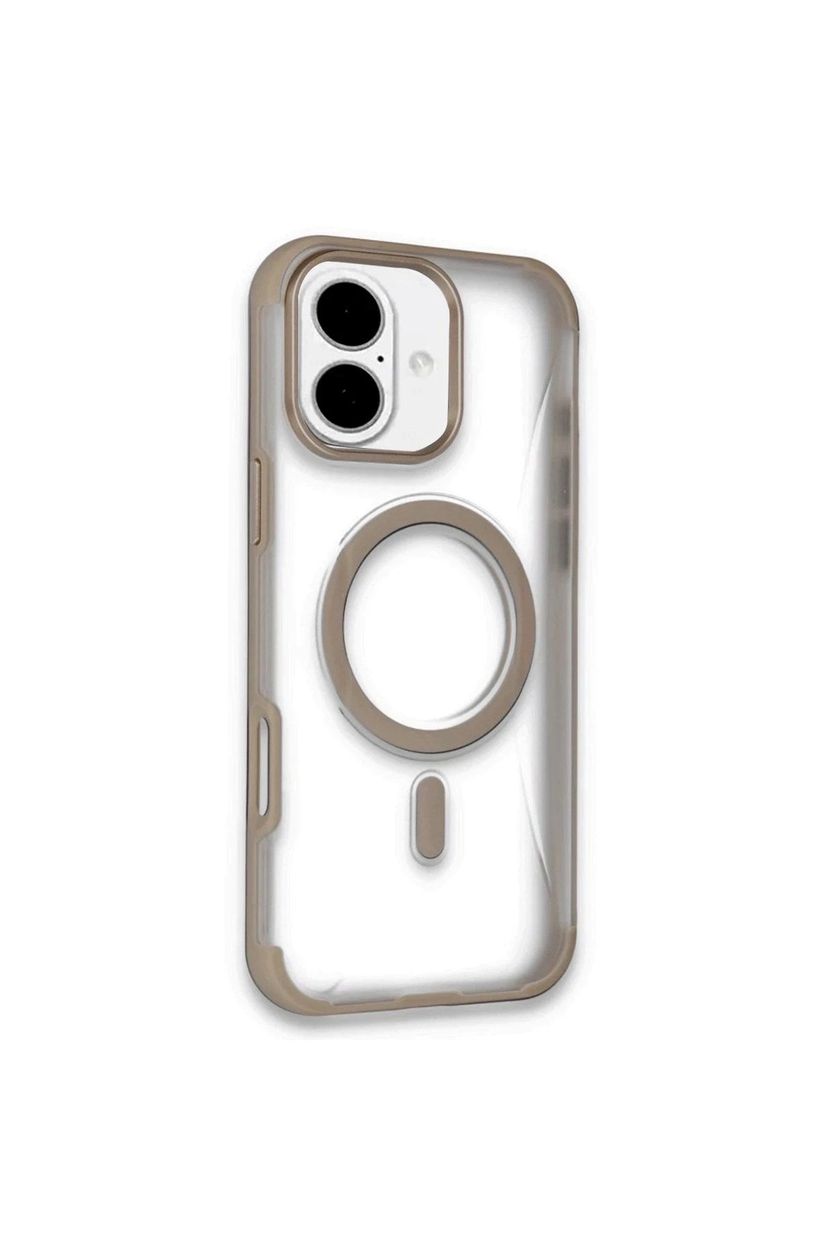 Mey İthalat® iPhone 16 Hilton Magsafe Kapak - Gold