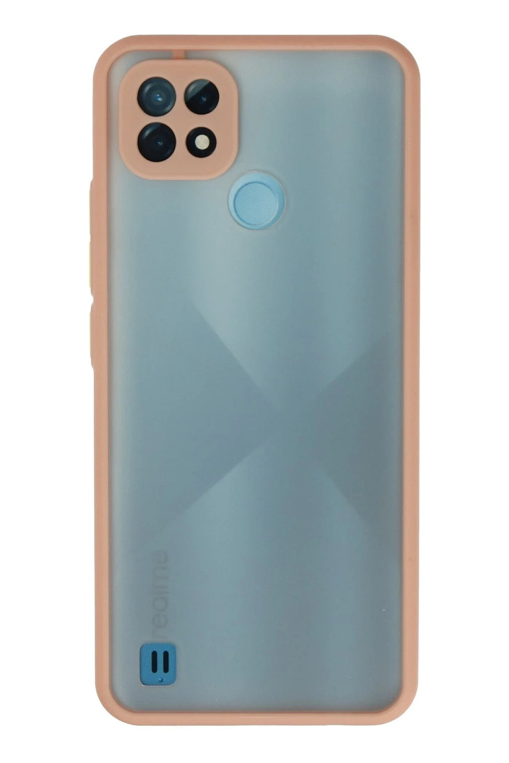 Mey İthalat® Realme C21 Kılıf Montreal Silikon Kapak - Pembe