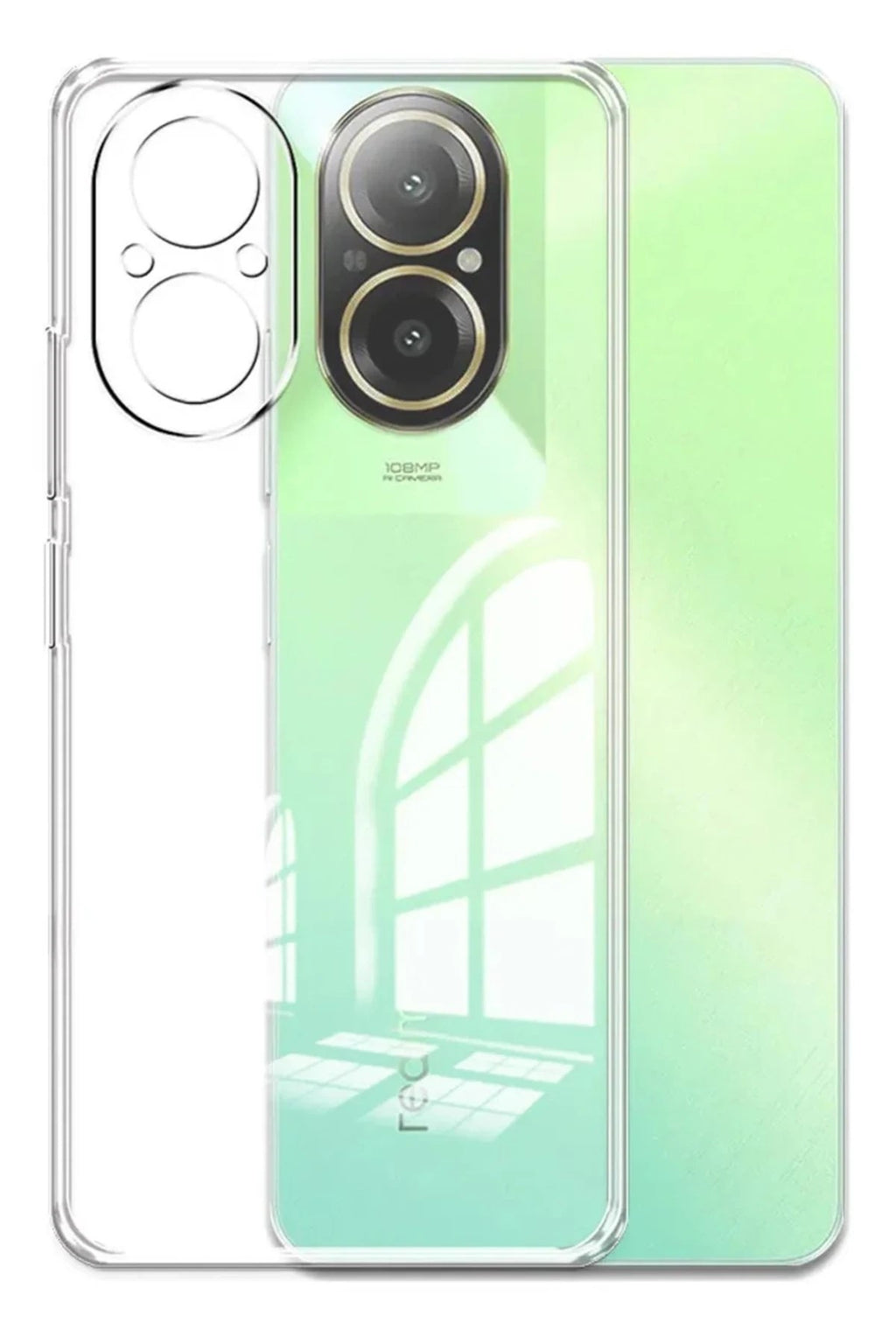 Mey İthalat® Realme 12 Lite Kılıf Lüx Şeffaf Silikon