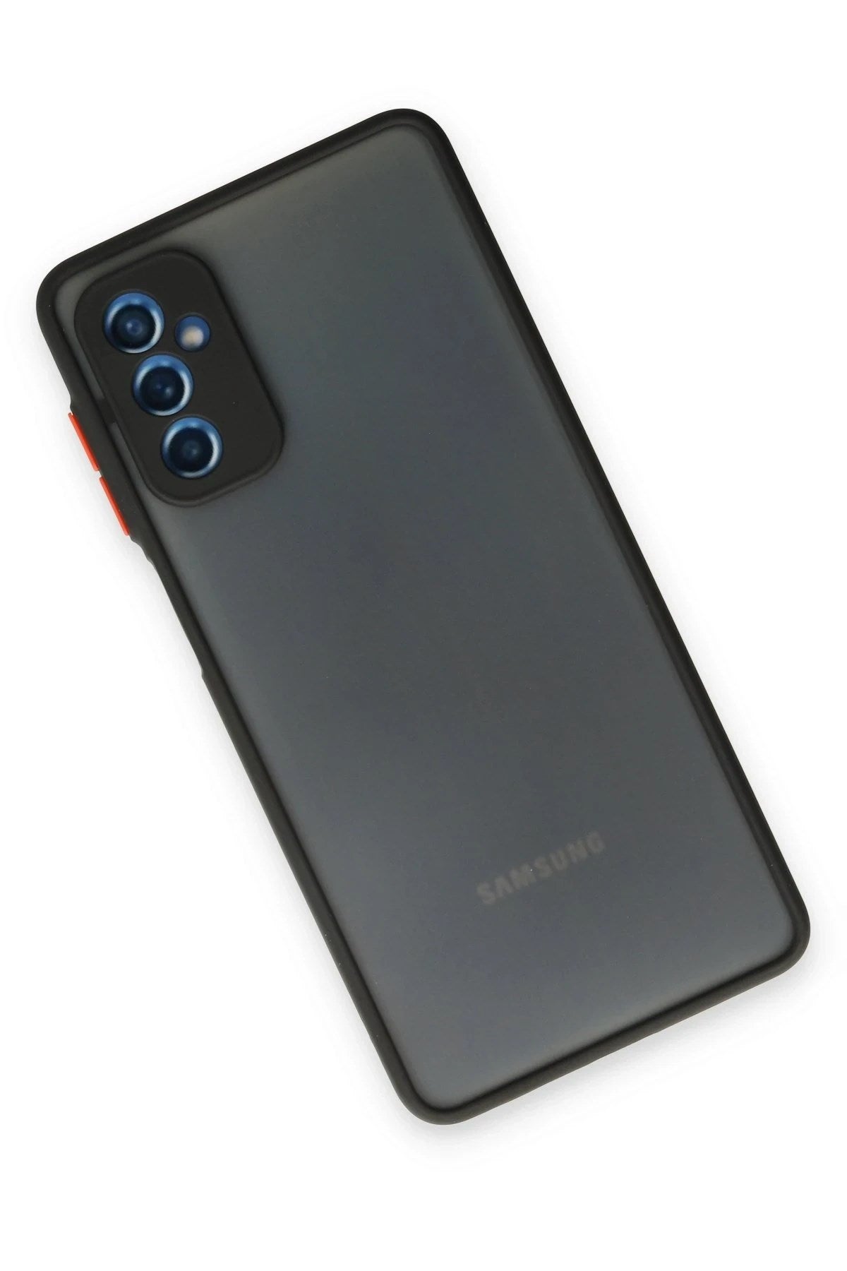 Mey İthalat® Samsung Galaxy M52 5G Kılıf Montreal Silikon Kapak - Siyah