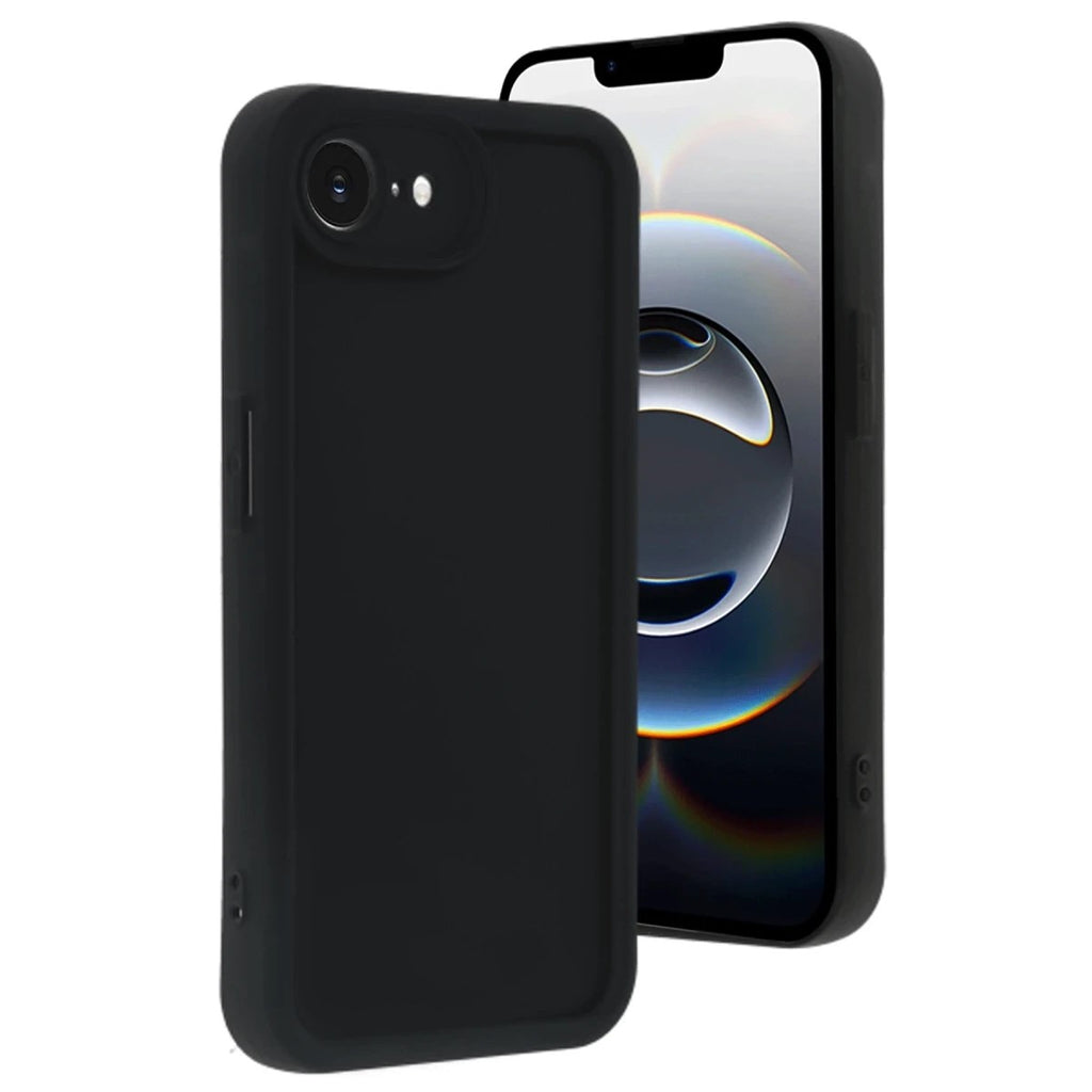 Mey İthalat® iPhone 16E Kılıf Viera Silikon - Siyah