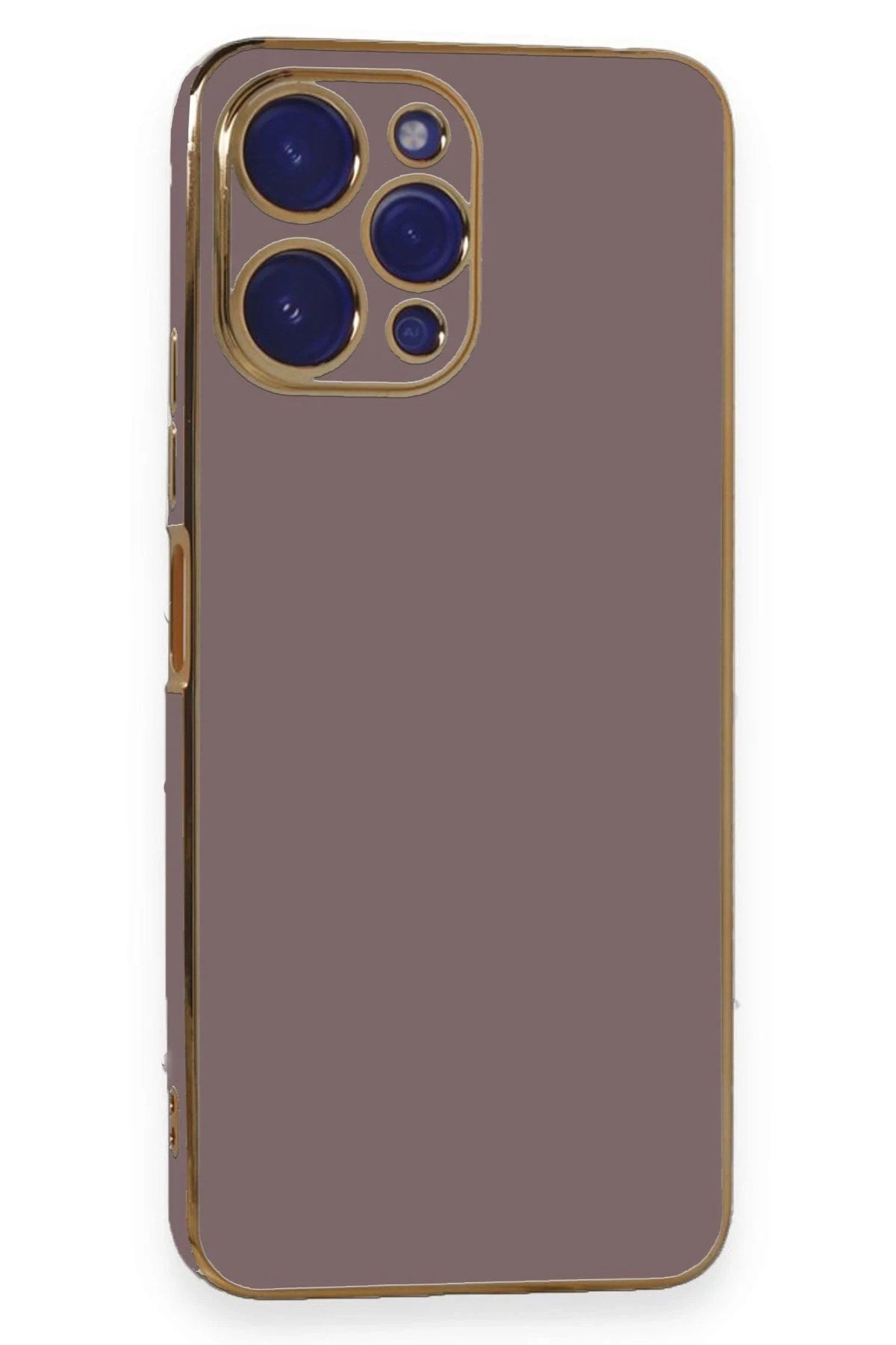 Mey İthalat® Poco M6 Pro 5G Kılıf Volet Silikon - Mor