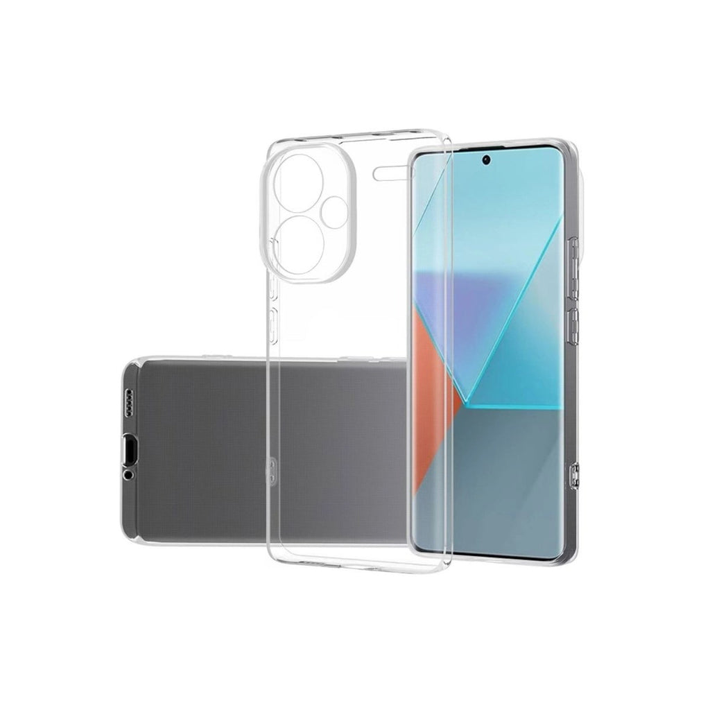 Mey İthalat® Redmi Note 13 Pro Plus Kılıf Lüx Şeffaf Silikon