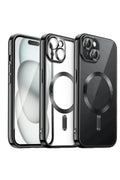 Mey İthalat® iPhone 13 Kılıf Kross Magneticsafe Kapak - Siyah