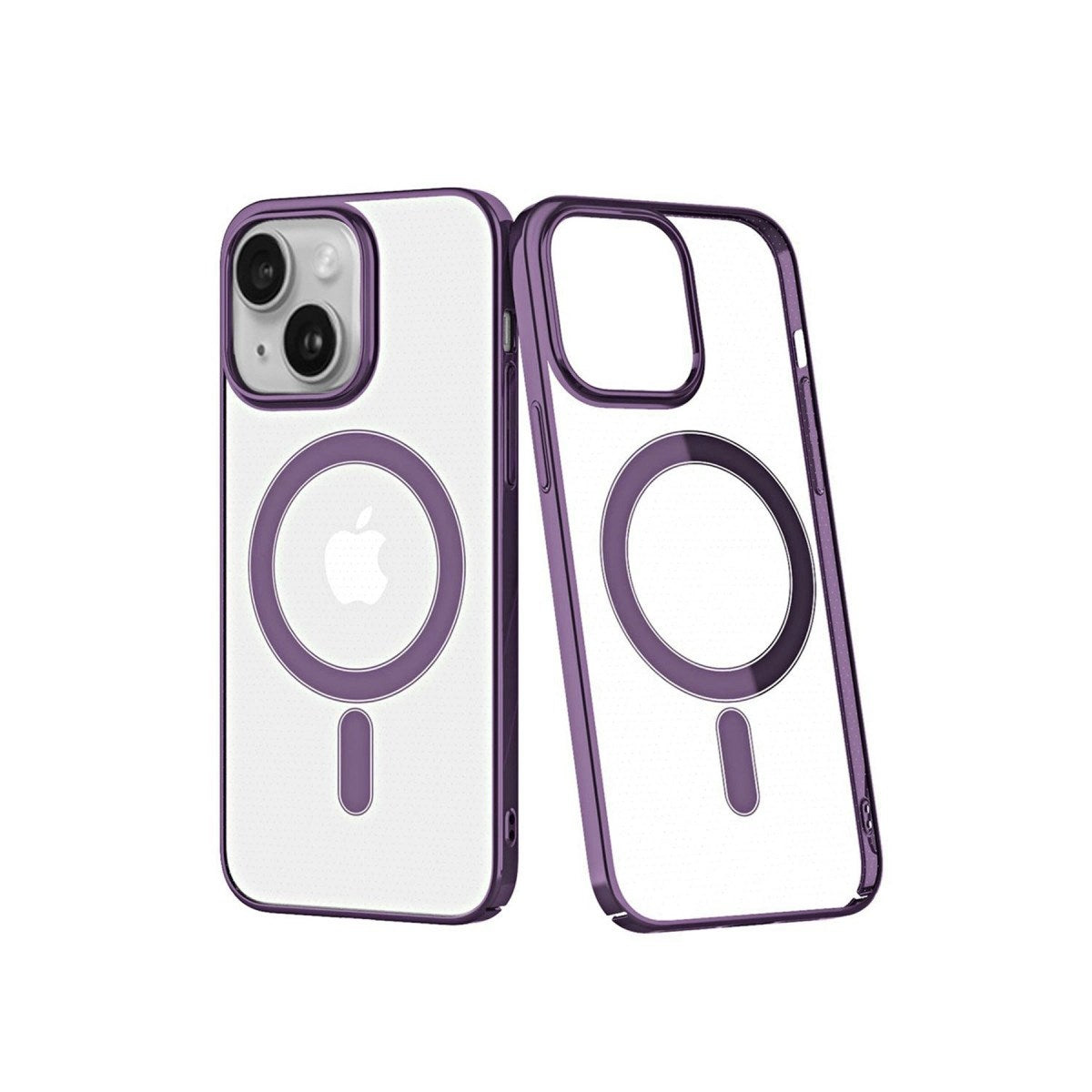 Mey İthalat® iPhone 14 Plus Kılıf Element Magneticsafe Sert Kapak - Mor