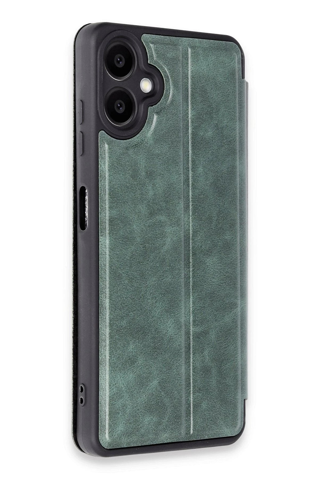 Mey İthalat® Samsung Galaxy A06 Kılıf Flip Cover - Koyu Yeşil