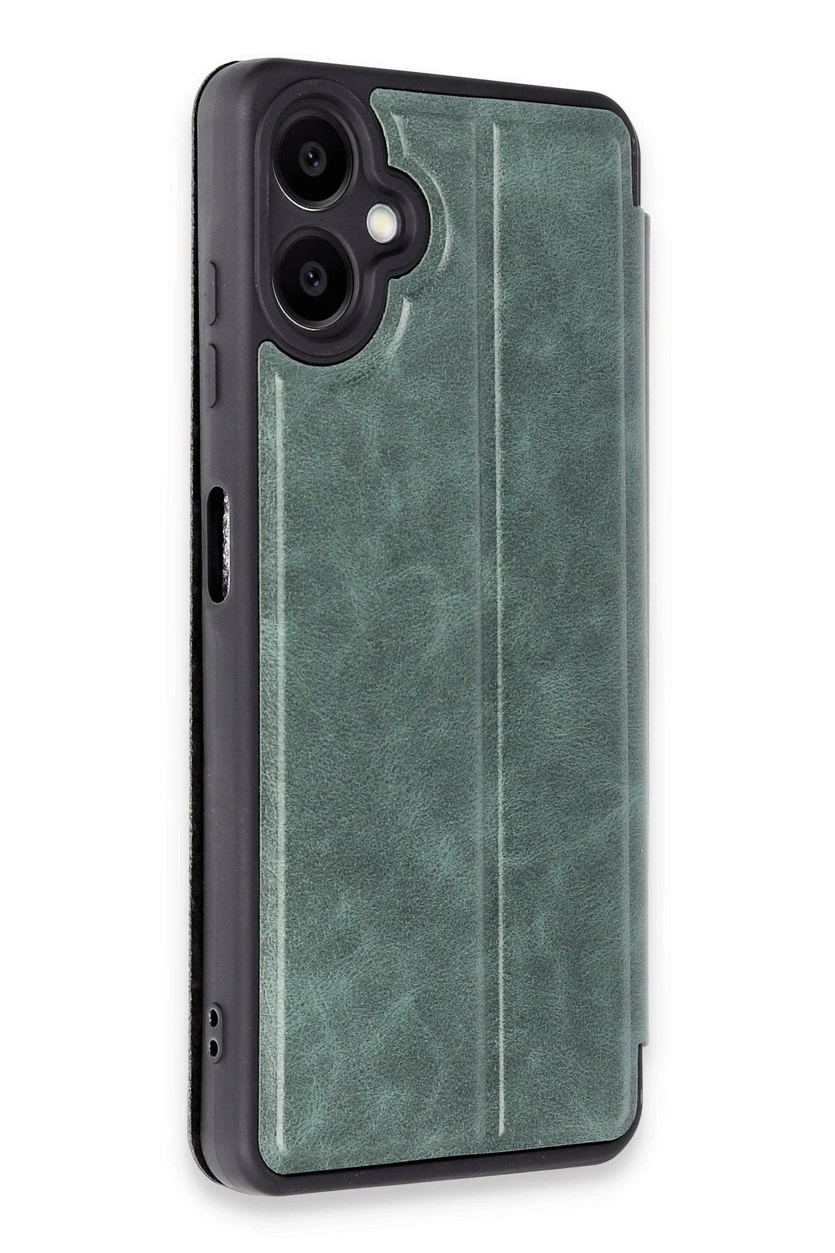 Mey İthalat® Samsung Galaxy A06 Kılıf Flip Cover - Koyu Yeşil