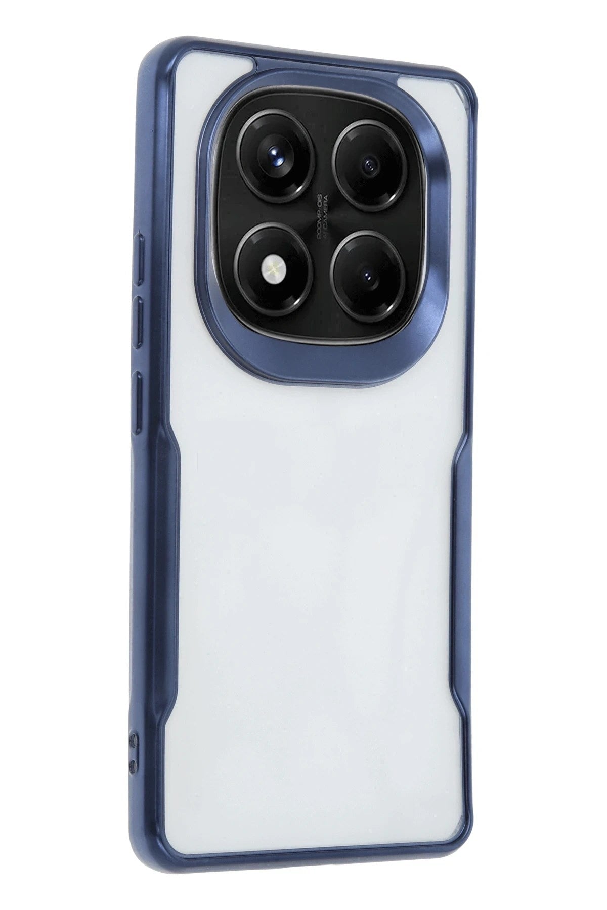 Mey İthalat® Redmi Note 14 Pro 5G Kılıf Boyi Silikon Kapak - Lacivert