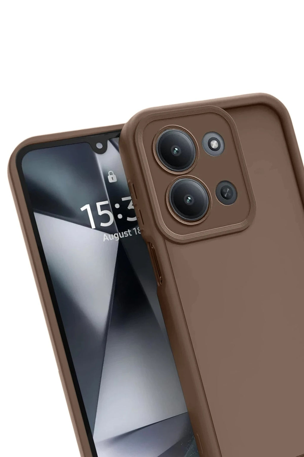 Mey İthalat® Redmi 15C 4G Viera Silikon - Kahverengi