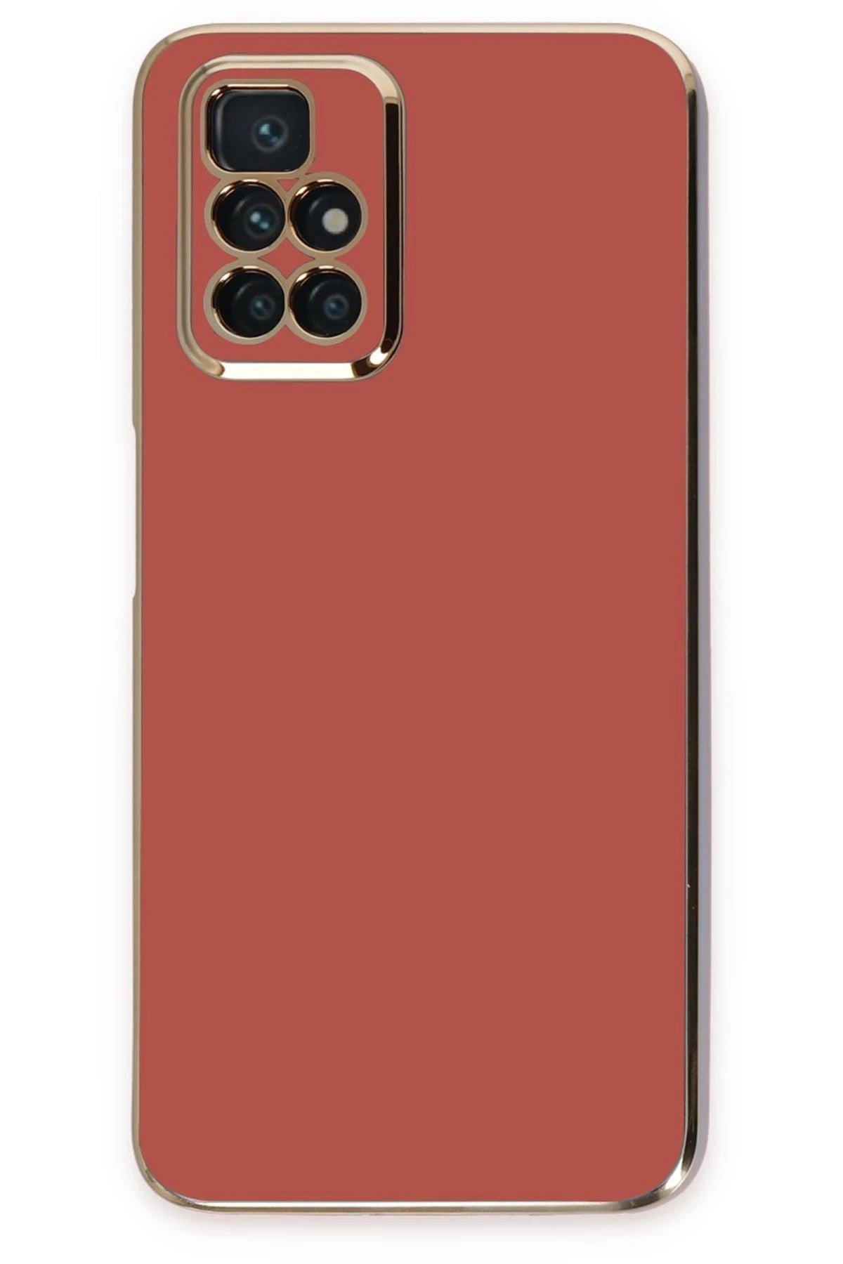Mey İthalat® Redmi 10 2022 Kılıf Volet Silikon - Kırmızı