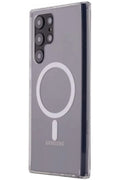 Mey İthalat® Samsung Galaxy S22 Ultra Kılıf Magneticsafe Şeffaf Silikon - Şeffaf