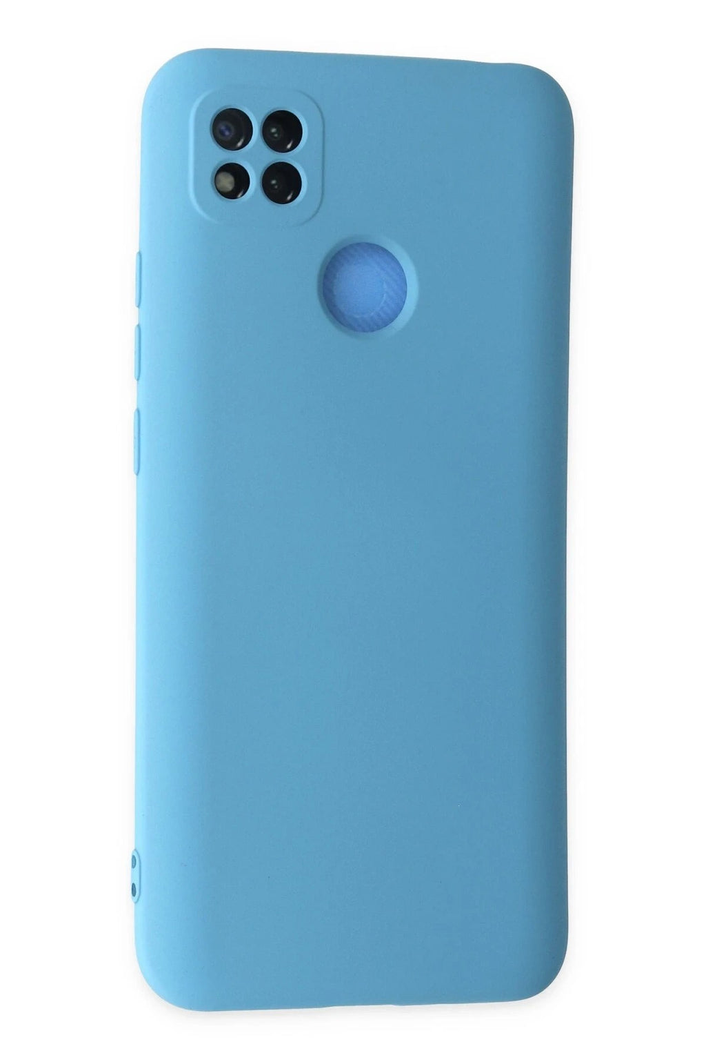 Mey İthalat® Redmi 9C Kılıf Nano içi Kadife Silikon - Mavi