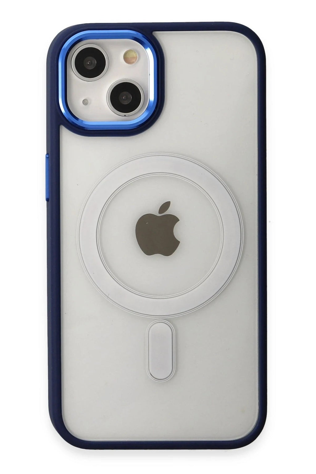 Mey İthalat® iPhone 15 Pro Kılıf Room Magneticsafe Silikon - Lacivert
