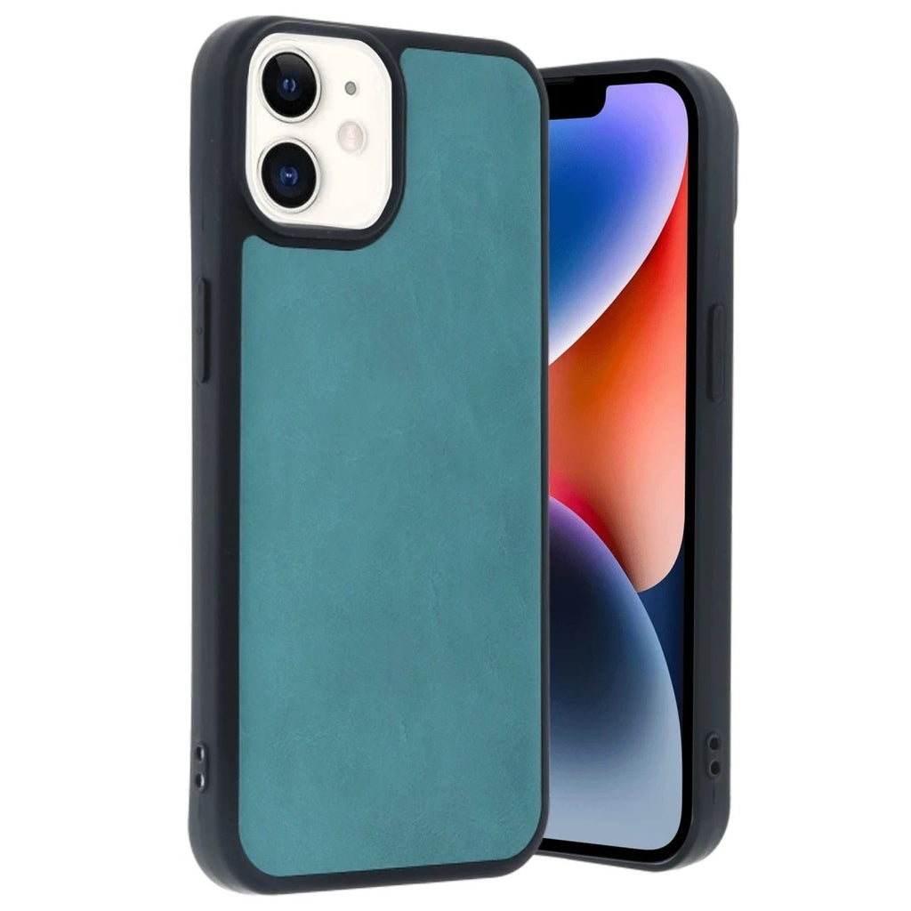 Mey İthalat® iPhone 11 Kılıf Aras Deri Kapak - Açık Yeşil