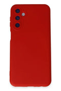Mey İthalat® Samsung Galaxy M14 5G Kılıf Nano içi Kadife Silikon - Kırmızı