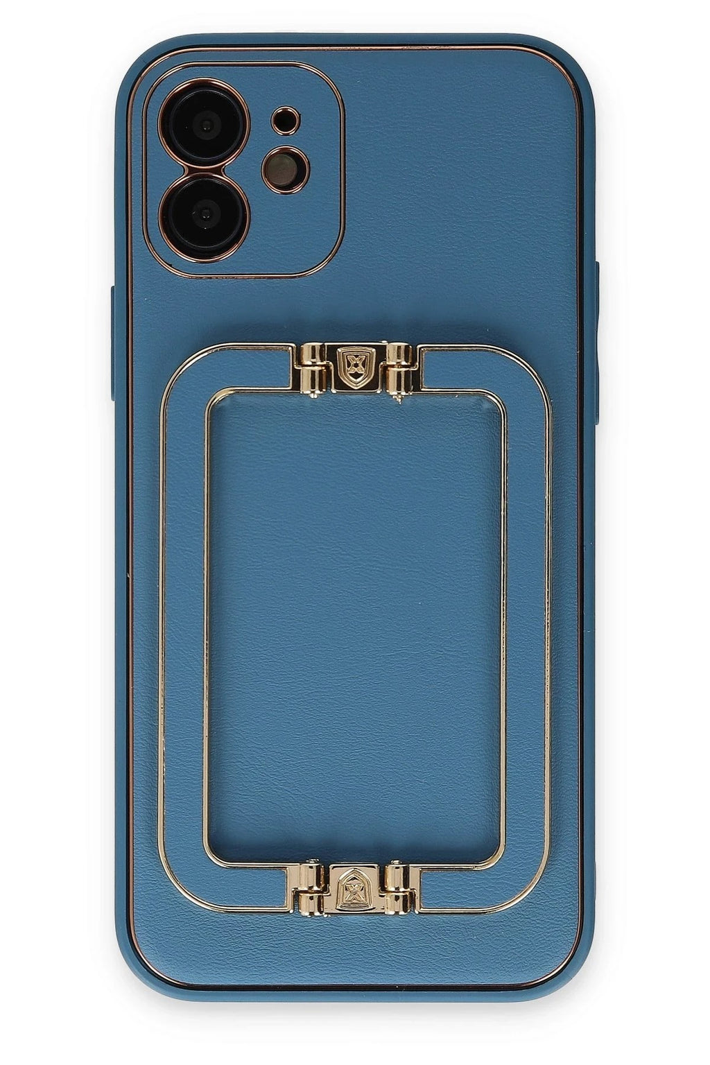 Mey İthalat® iPhone 12 Kılıf Coco Elit Kapak - Mavi