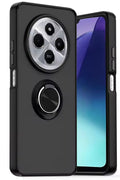 Mey İthalat® Redmi 14C Kılıf Montreal Yüzüklü Silikon Kapak - Siyah