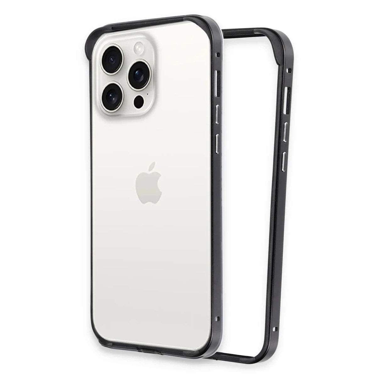 Mey İthalat® iPhone 14 Pro Land Bumper Koruma Kapak - Siyah