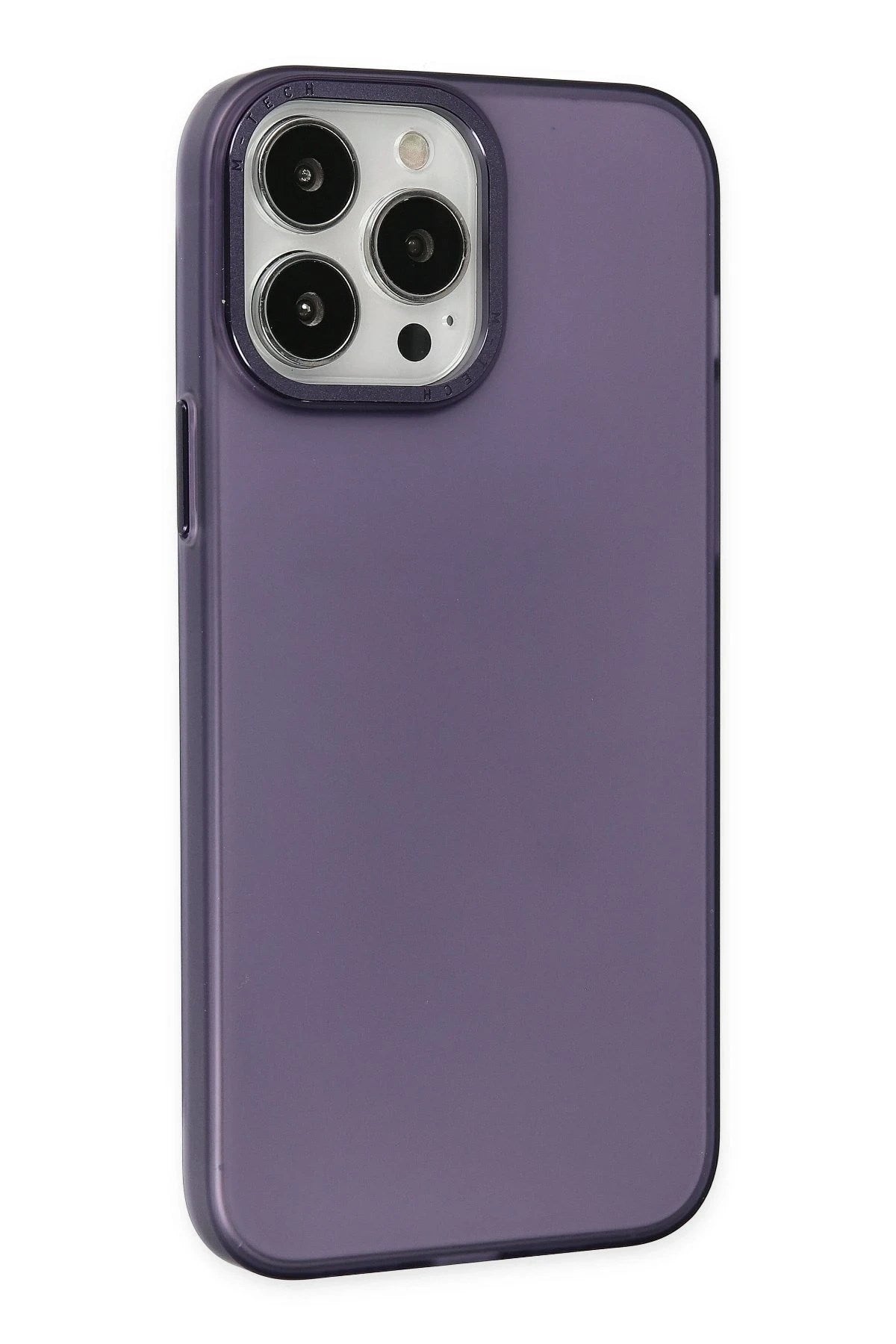 Mey İthalat® iPhone 14 Pro Max Kılıf Modos Metal Kapak - Mor
