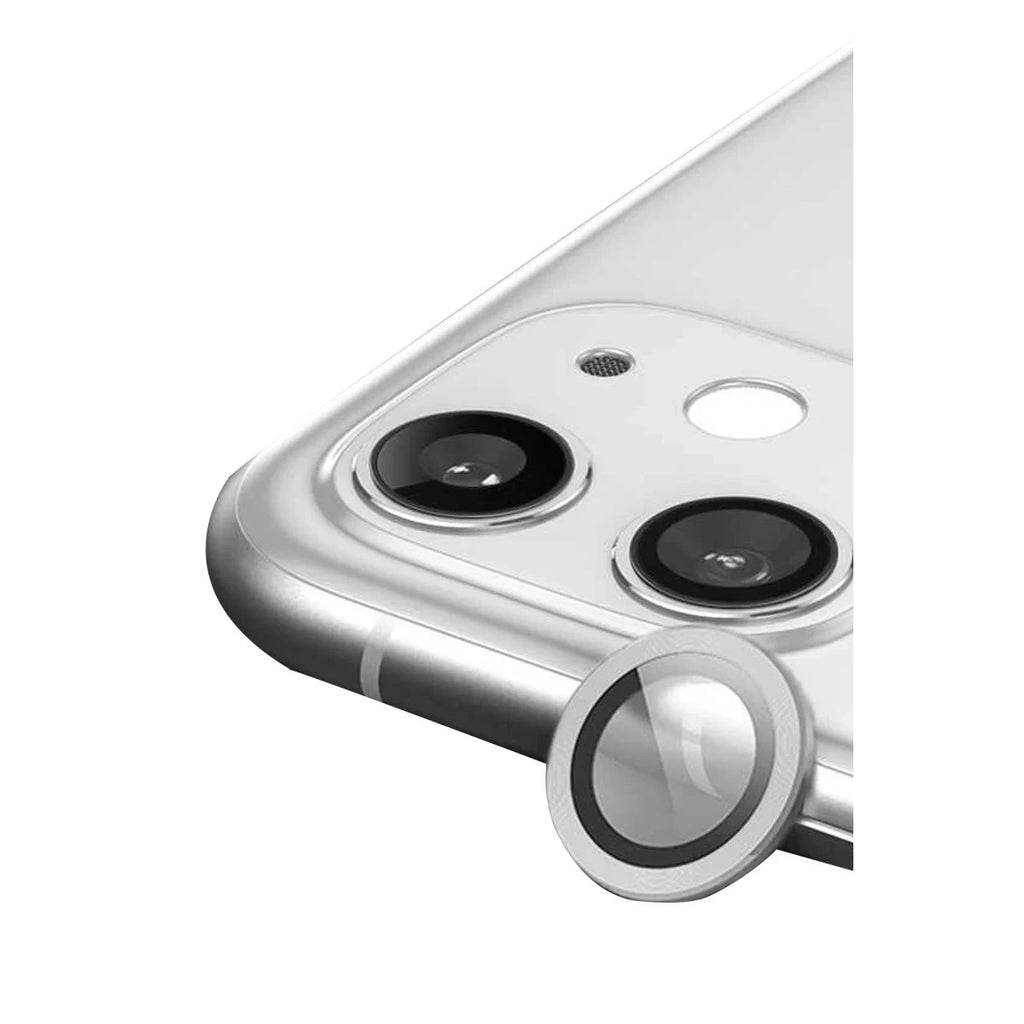 Mey İthalat® iPhone 11 Raze Metal Kamera Lens - Gümüş