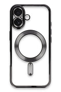 Mey İthalat® iPhone 16 Kılıf Kross Magneticsafe Kapak - Siyah