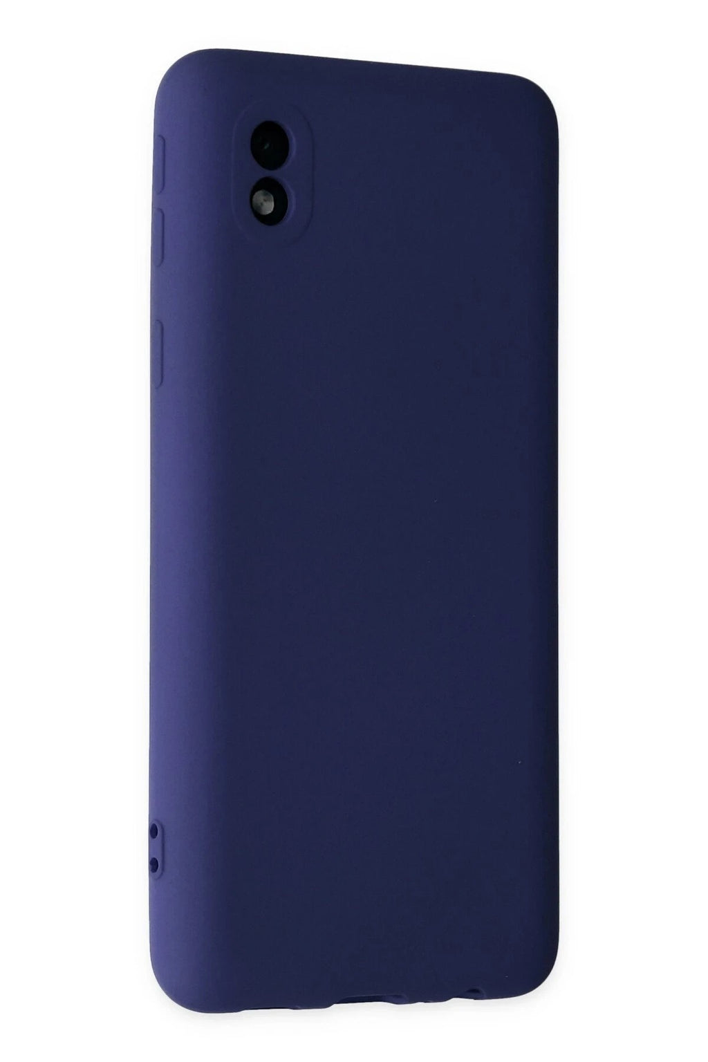 Mey İthalat® Samsung Galaxy A01 Core Kılıf Nano içi Kadife Silikon - Lacivert