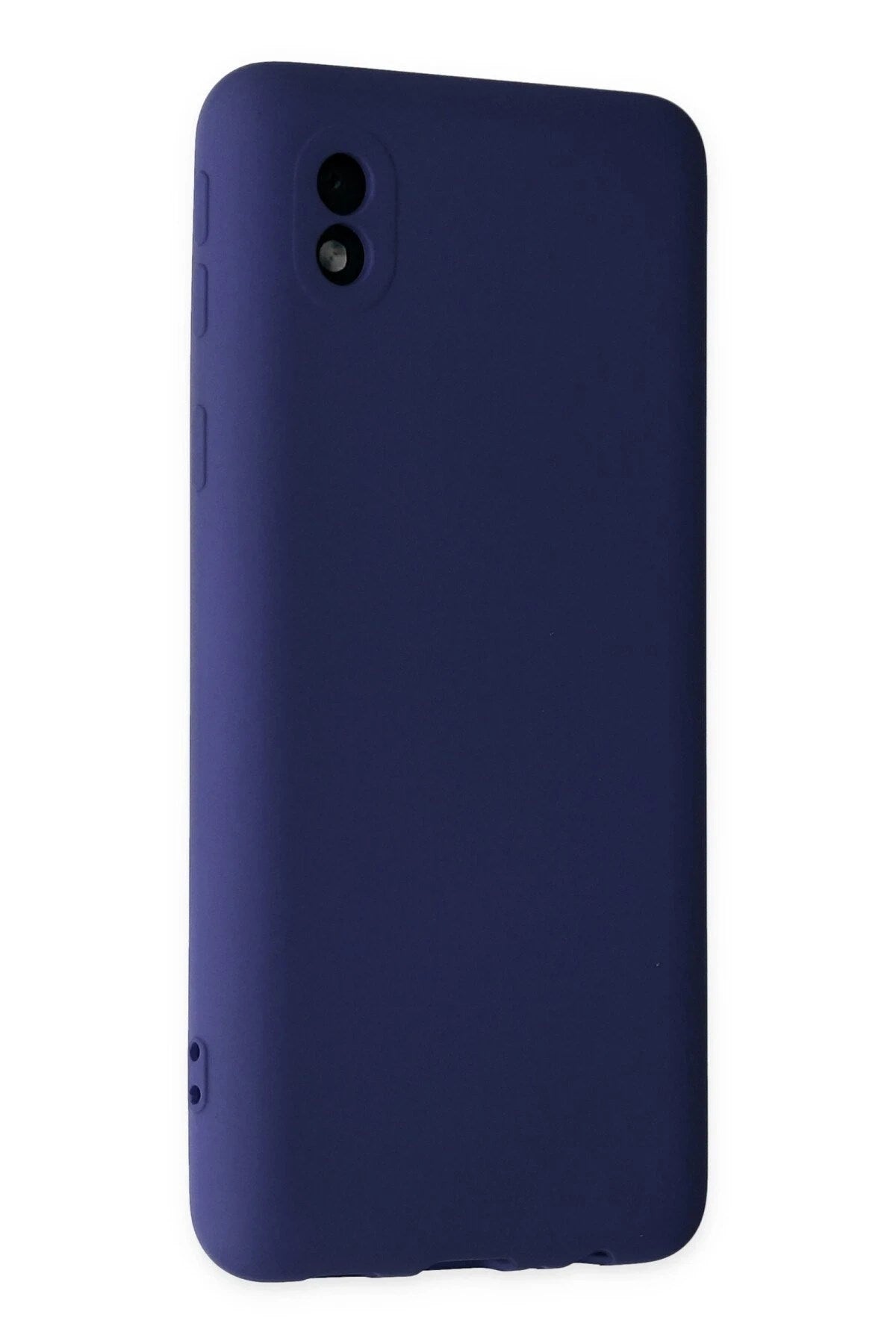 Mey İthalat® Samsung Galaxy A01 Core Kılıf Nano içi Kadife Silikon - Lacivert