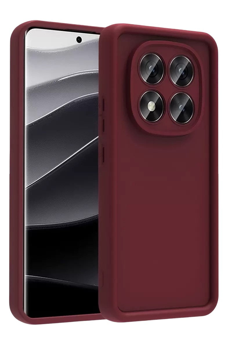 Mey İthalat® Redmi Note 15 Pro 4G Viera Silikon - Bordo