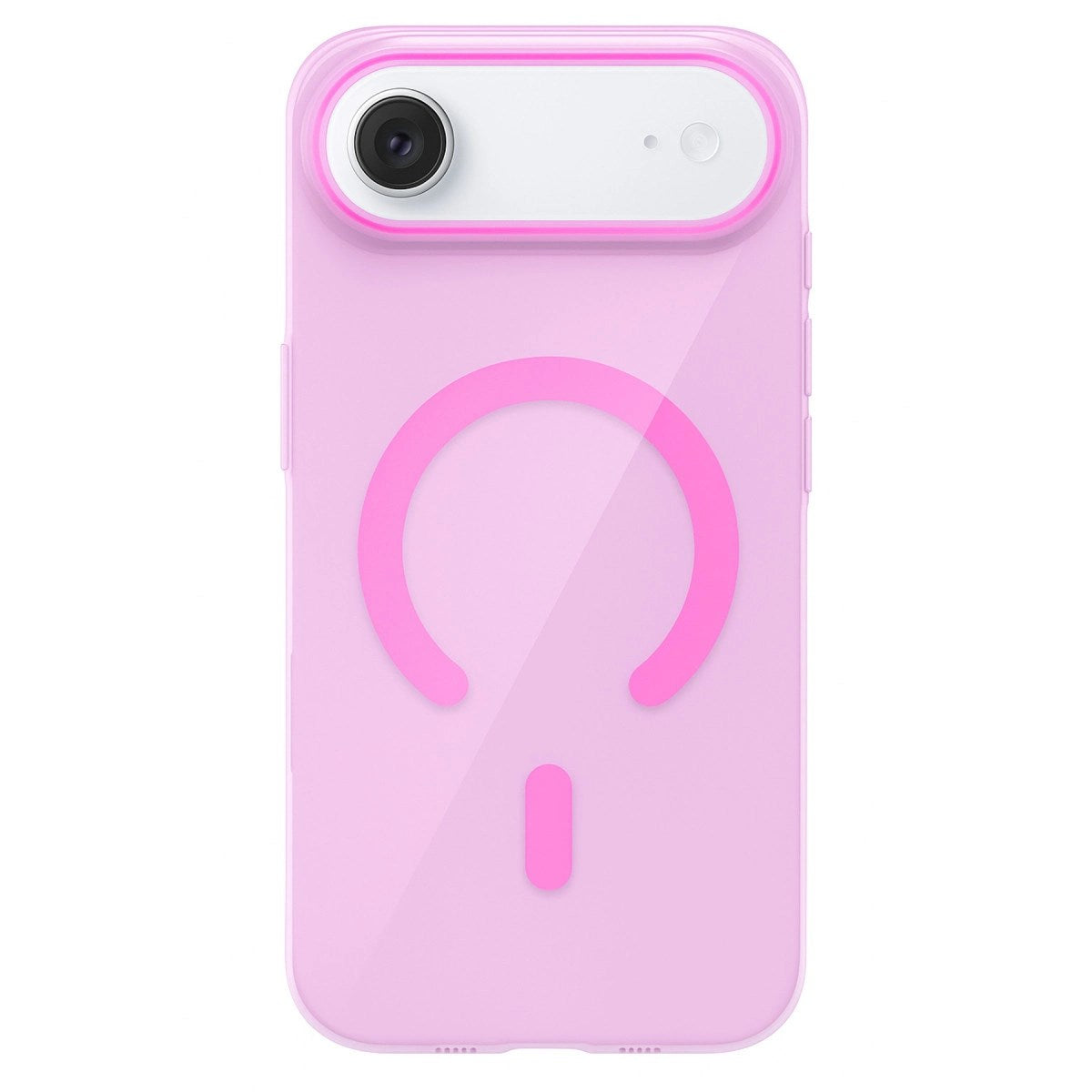 Mey İthalat® iPhone 17 Air PC Blank Magsafe Kapak - Pembe