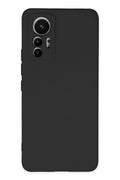 Mey İthalat® Mi 12 Lite Kılıf Nano içi Kadife Silikon - Siyah
