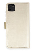 Mey İthalat® Huawei Y5P Kılıf Trend S Plus Kapaklı Kılıf - Gold