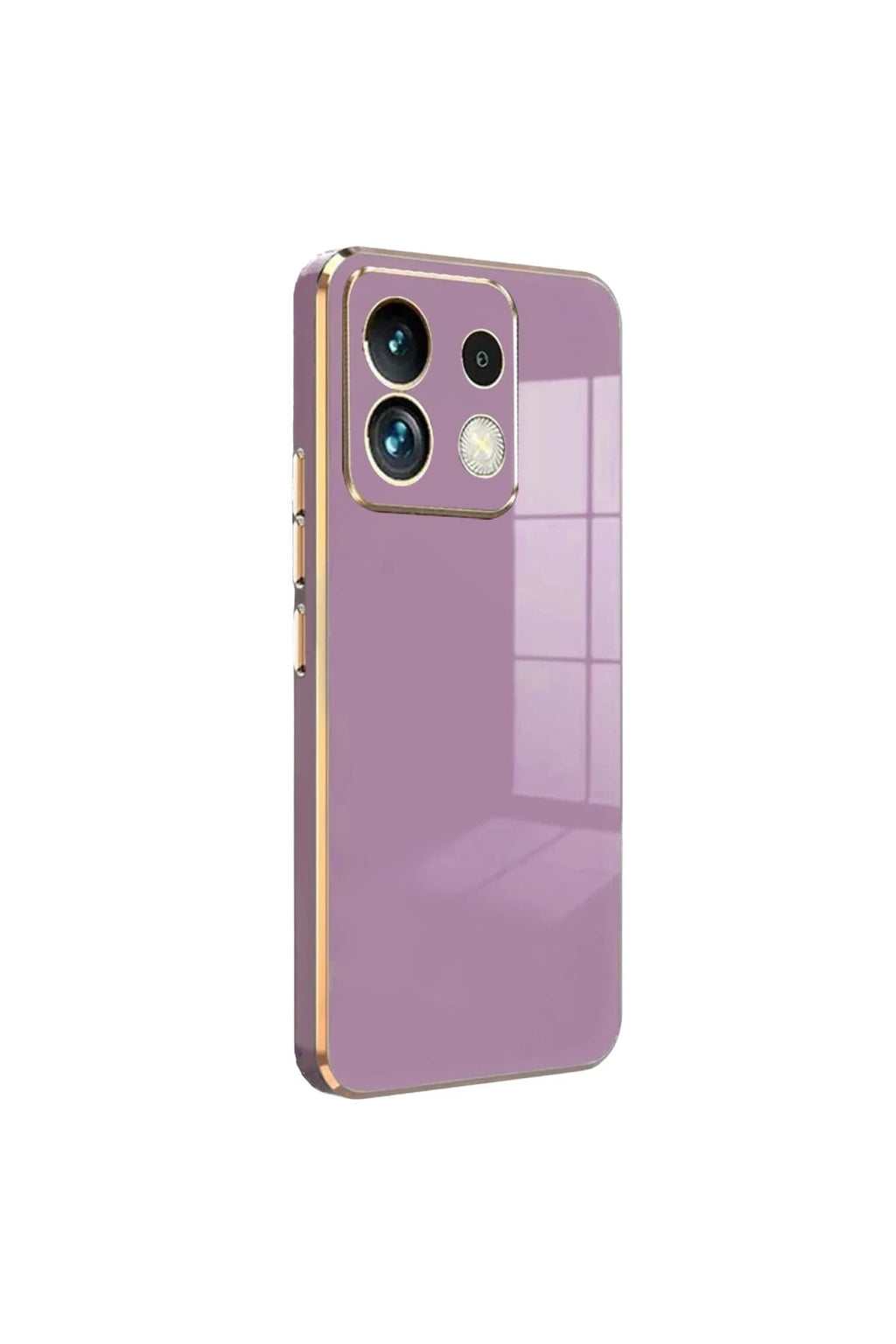 Mey İthalat® Redmi Note 13 Pro 5G Kılıf Volet Silikon - Mor
