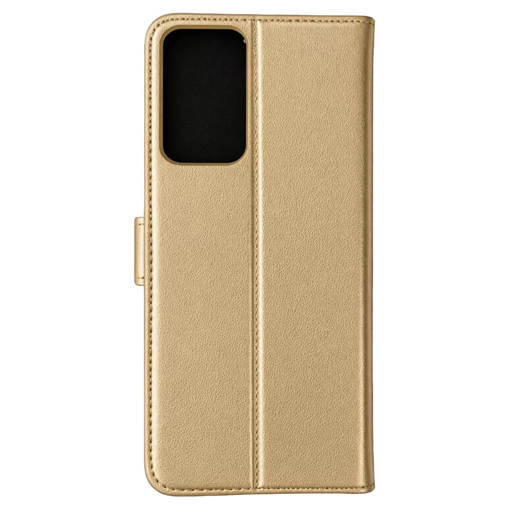 Mey İthalat® Samsung Galaxy A91 / S10 Lite Trend S Plus Kapaklı Kılıf - Gold