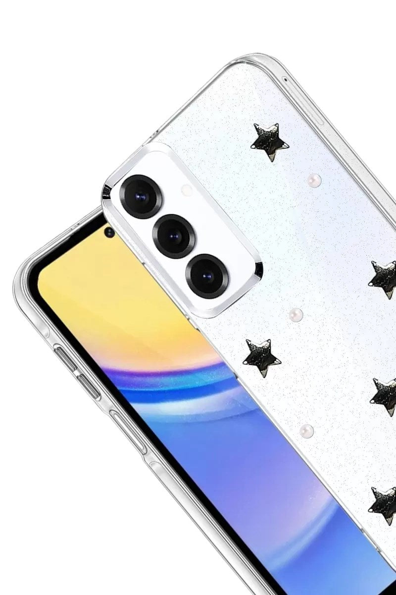 Mey İthalat® Samsung Galaxy S25 Fiyonk Desenli Kapak - Desen 7