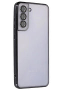 Mey İthalat® Samsung Galaxy S21 FE Kılıf Lensli Silikon - Siyah