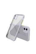 Mey İthalat® iPhone 12 Mini Kılıf Miami Şeffaf Silikon - Lila