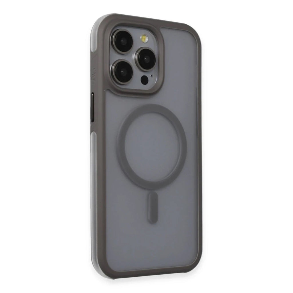 Mey İthalat® iPhone 15 Pro Toras Airbag Magsafe Kapak - Titan Gri